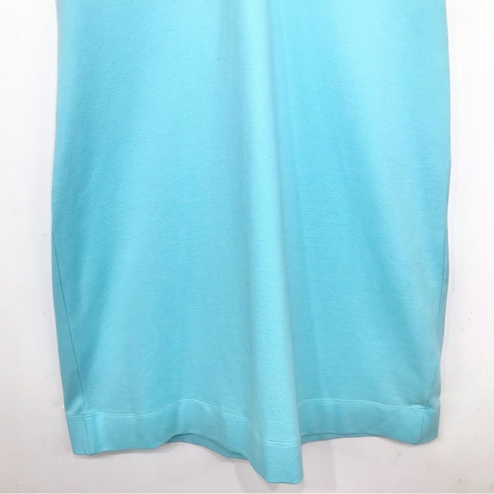 Lilly Pulitzer White and Light Blue Polo Mini Dress - Picture 8 of 16